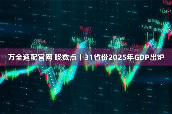 万全速配官网 晓数点丨31省份2025年GDP出炉